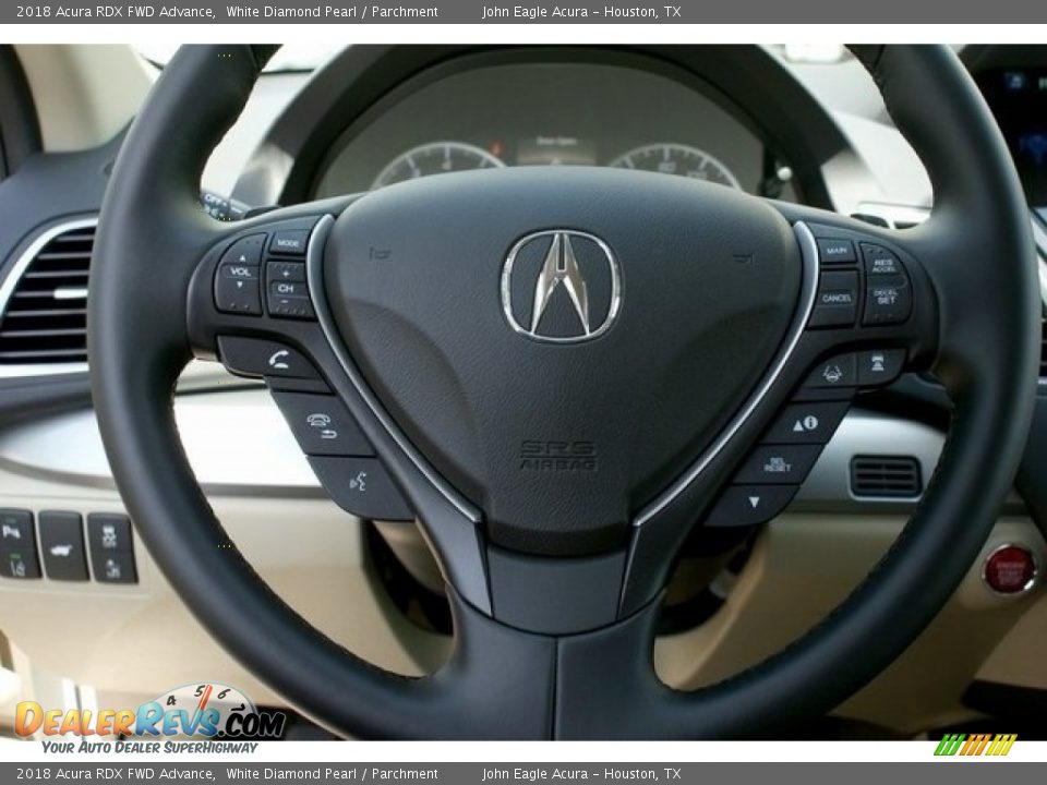 2018 Acura RDX FWD Advance White Diamond Pearl / Parchment Photo #30
