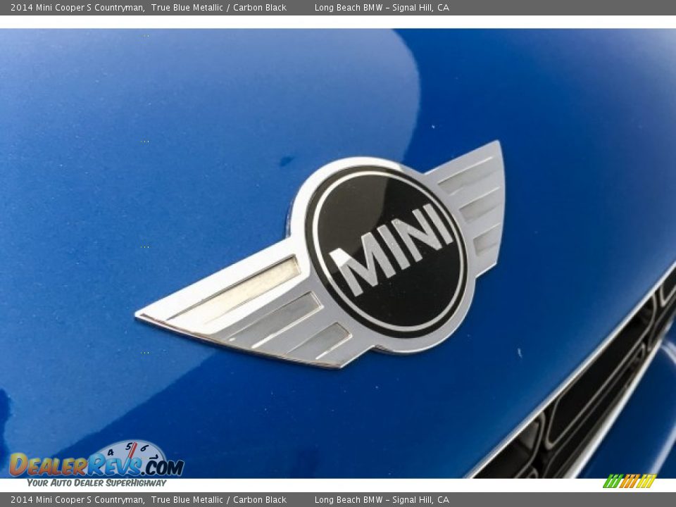 2014 Mini Cooper S Countryman True Blue Metallic / Carbon Black Photo #27