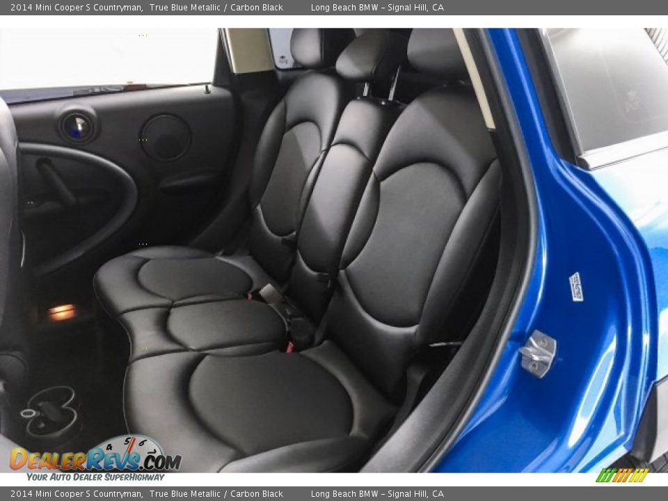2014 Mini Cooper S Countryman True Blue Metallic / Carbon Black Photo #30