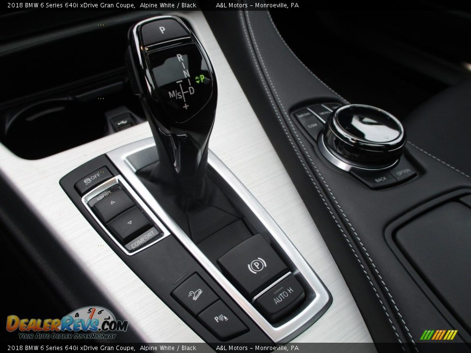 2018 BMW 6 Series 640i xDrive Gran Coupe Alpine White / Black Photo #17