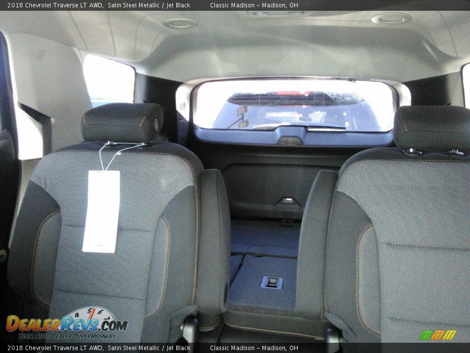 2018 Chevrolet Traverse LT AWD Satin Steel Metallic / Jet Black Photo #9