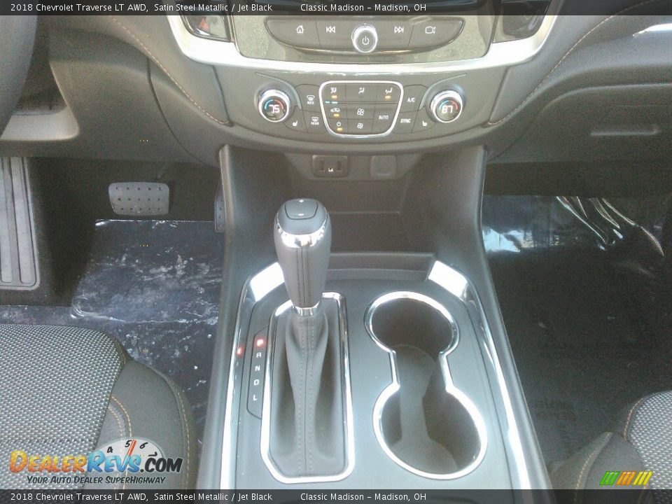 2018 Chevrolet Traverse LT AWD Satin Steel Metallic / Jet Black Photo #11