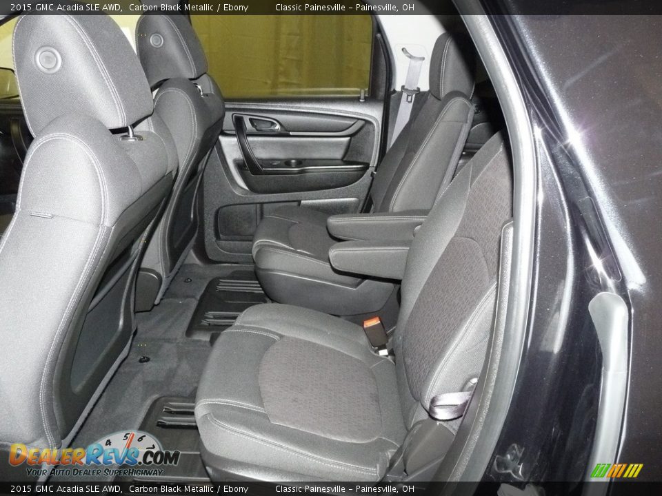 2015 GMC Acadia SLE AWD Carbon Black Metallic / Ebony Photo #9