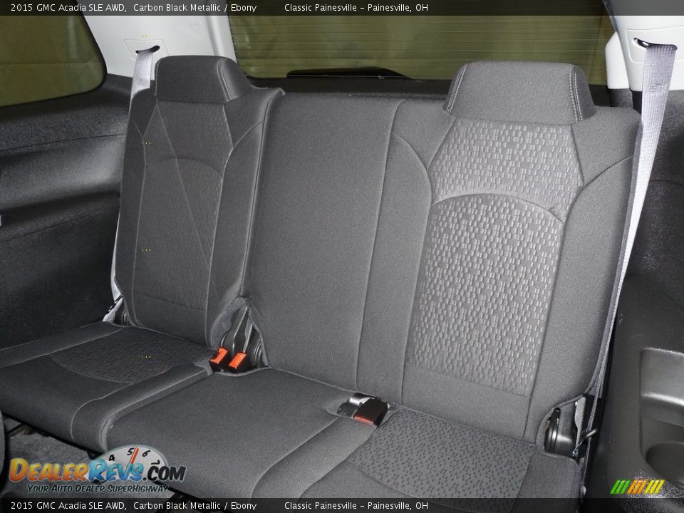 2015 GMC Acadia SLE AWD Carbon Black Metallic / Ebony Photo #10