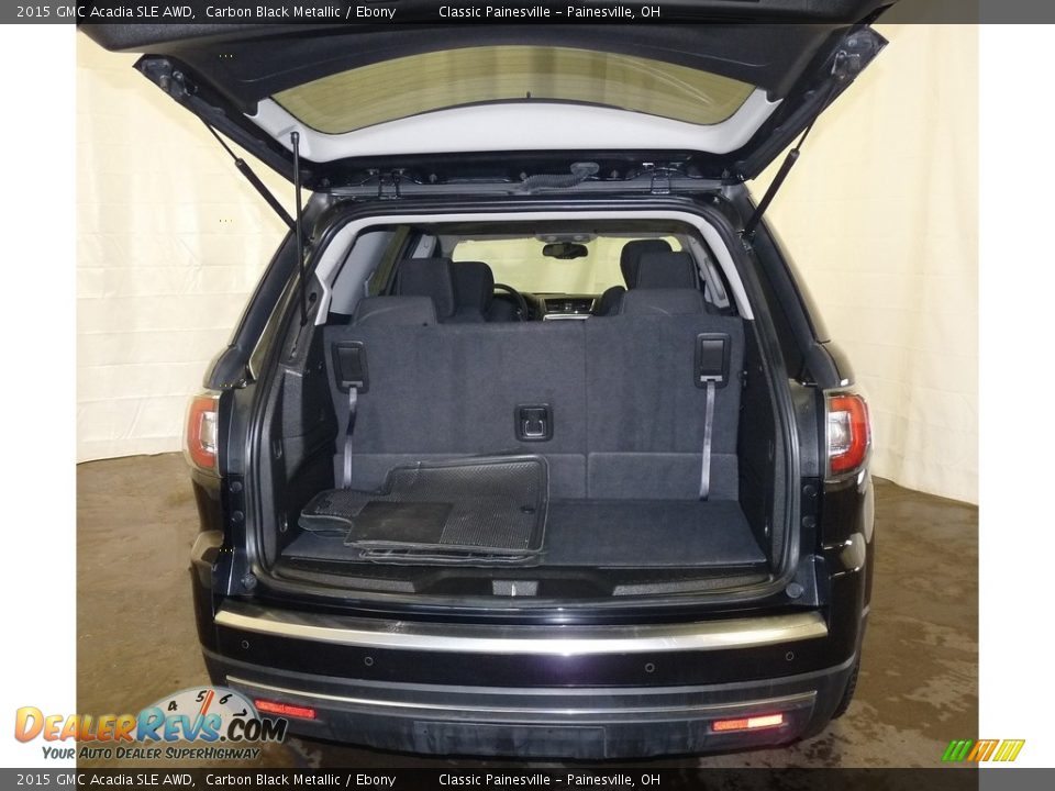 2015 GMC Acadia SLE AWD Carbon Black Metallic / Ebony Photo #11