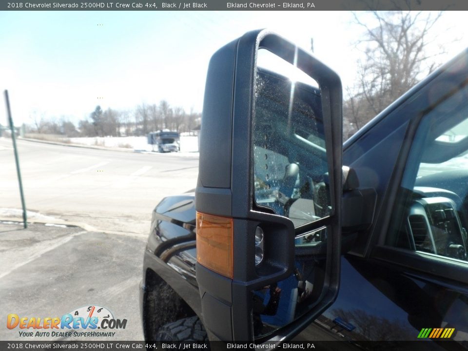 2018 Chevrolet Silverado 2500HD LT Crew Cab 4x4 Black / Jet Black Photo #19