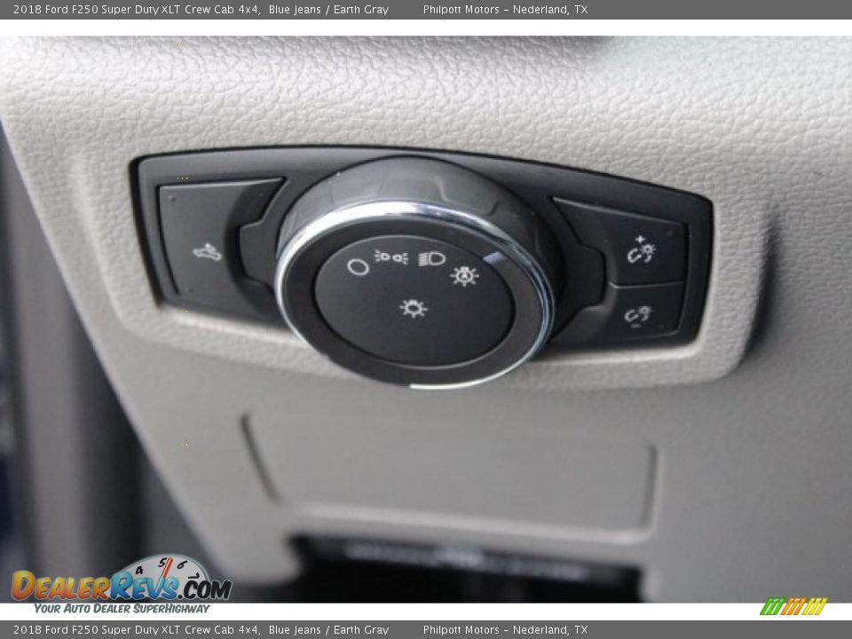 2018 Ford F250 Super Duty XLT Crew Cab 4x4 Blue Jeans / Earth Gray Photo #20