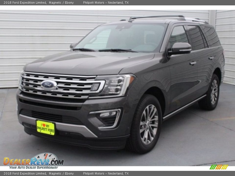 2018 Ford Expedition Limited Magnetic / Ebony Photo #3