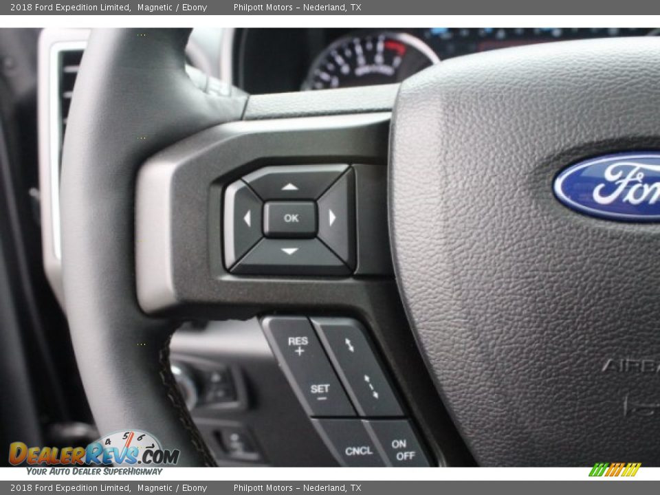 2018 Ford Expedition Limited Magnetic / Ebony Photo #22