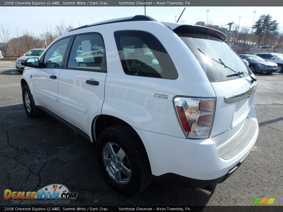 2008 Chevrolet Equinox LS AWD Summit White / Dark Gray Photo #2