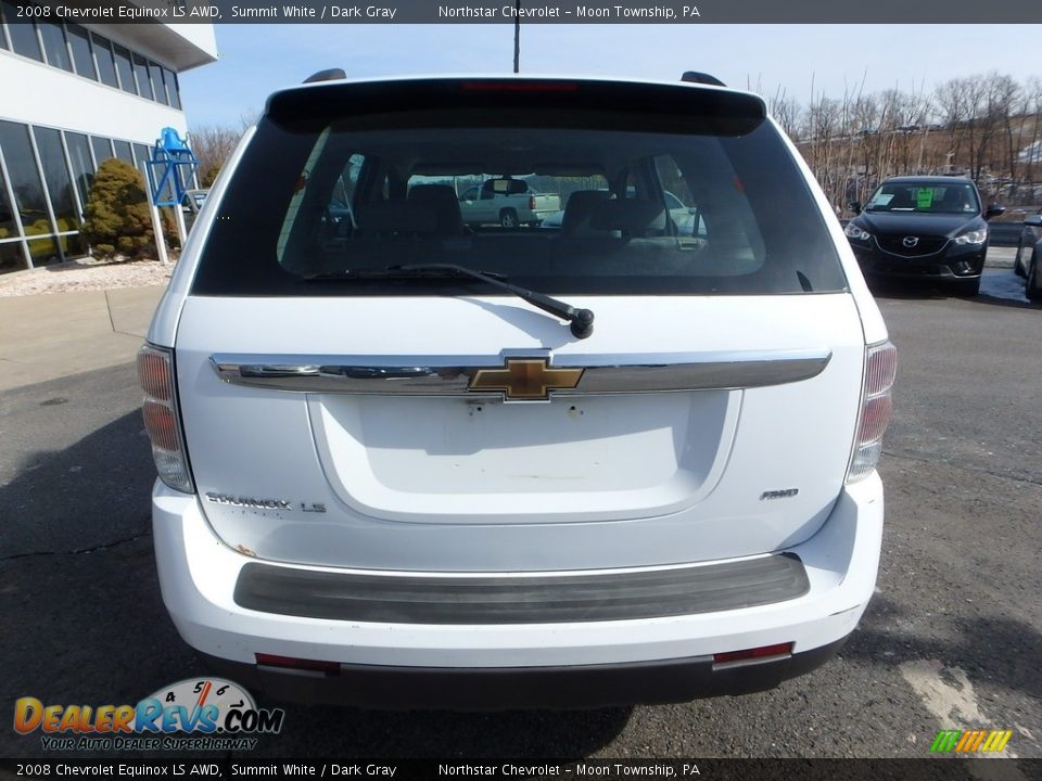 2008 Chevrolet Equinox LS AWD Summit White / Dark Gray Photo #3