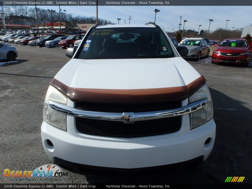 2008 Chevrolet Equinox LS AWD Summit White / Dark Gray Photo #6