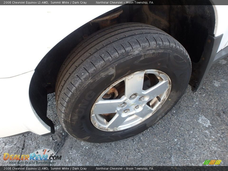 2008 Chevrolet Equinox LS AWD Summit White / Dark Gray Photo #7