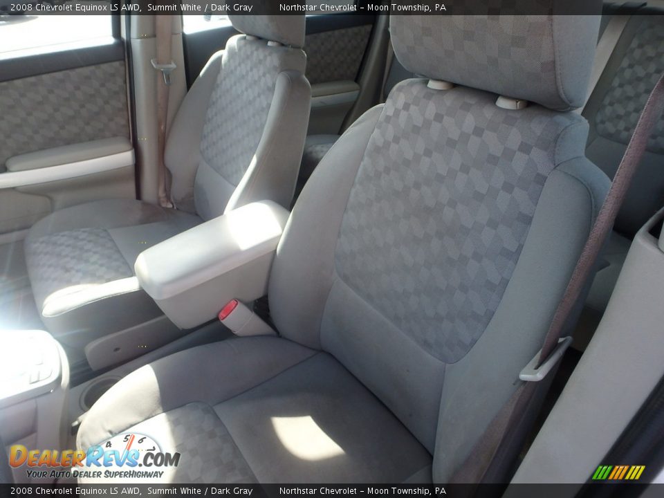 2008 Chevrolet Equinox LS AWD Summit White / Dark Gray Photo #8
