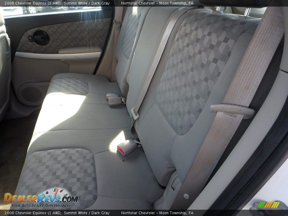 2008 Chevrolet Equinox LS AWD Summit White / Dark Gray Photo #9