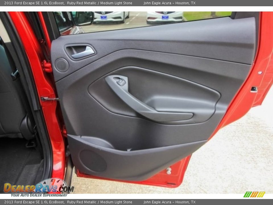 2013 Ford Escape SE 1.6L EcoBoost Ruby Red Metallic / Medium Light Stone Photo #21