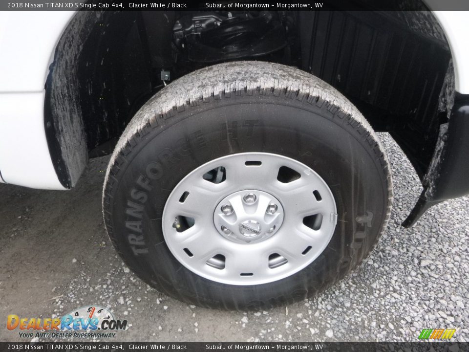 2018 Nissan TITAN XD S Single Cab 4x4 Glacier White / Black Photo #2