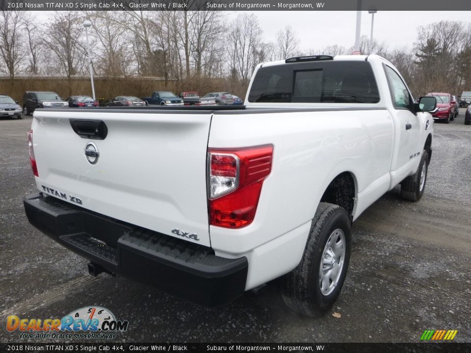 2018 Nissan TITAN XD S Single Cab 4x4 Glacier White / Black Photo #4