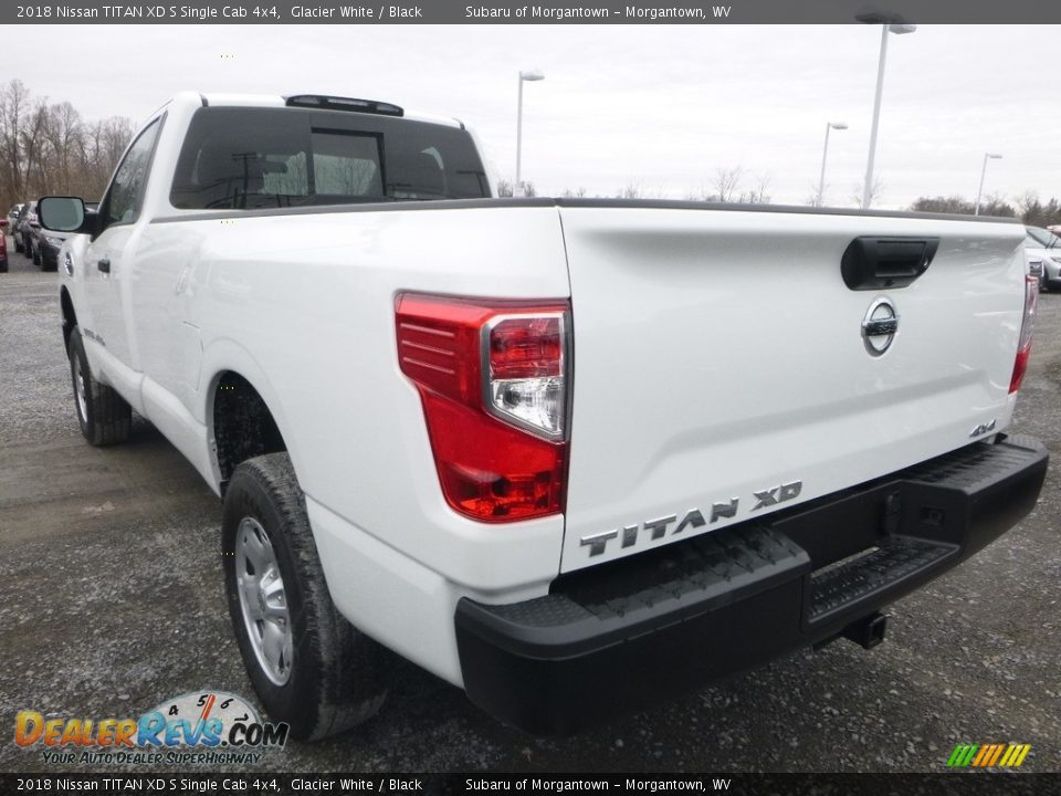 2018 Nissan TITAN XD S Single Cab 4x4 Glacier White / Black Photo #6