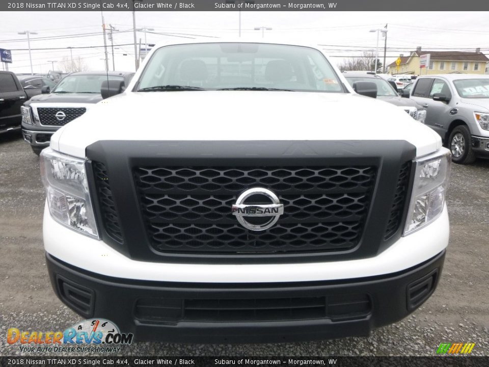 2018 Nissan TITAN XD S Single Cab 4x4 Glacier White / Black Photo #9