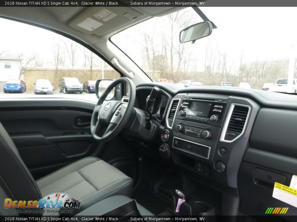 2018 Nissan TITAN XD S Single Cab 4x4 Glacier White / Black Photo #11