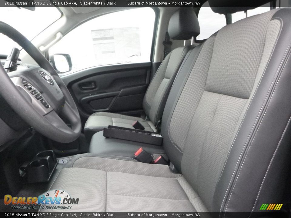 2018 Nissan TITAN XD S Single Cab 4x4 Glacier White / Black Photo #13