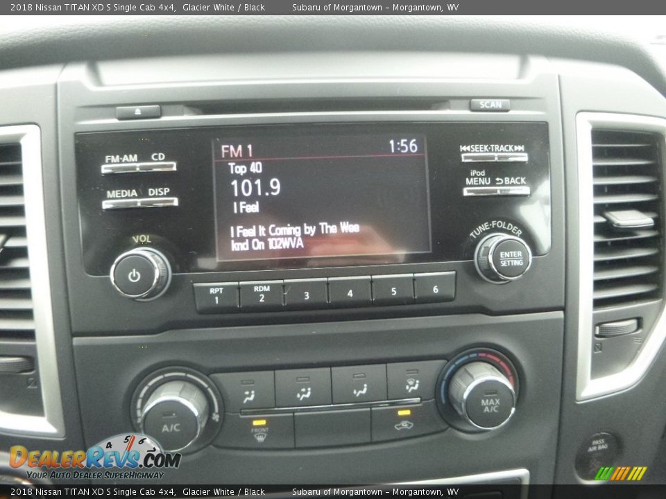 2018 Nissan TITAN XD S Single Cab 4x4 Glacier White / Black Photo #16