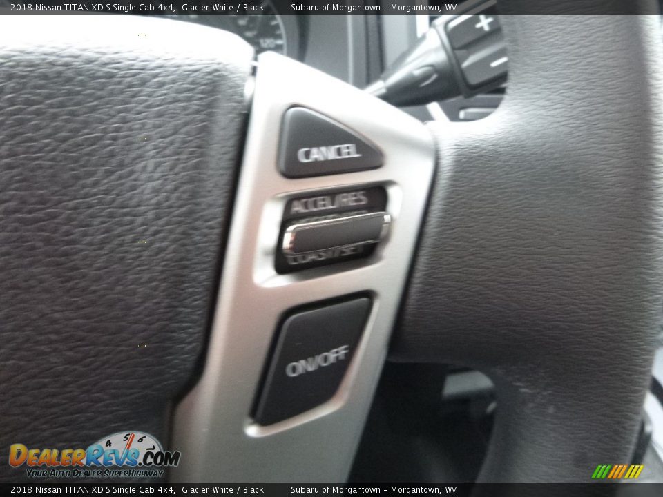 2018 Nissan TITAN XD S Single Cab 4x4 Glacier White / Black Photo #18