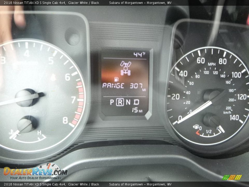 2018 Nissan TITAN XD S Single Cab 4x4 Glacier White / Black Photo #20