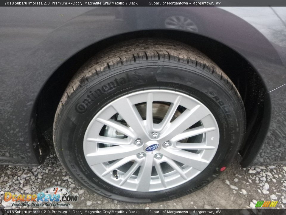 2018 Subaru Impreza 2.0i Premium 4-Door Magnetite Gray Metallic / Black Photo #2