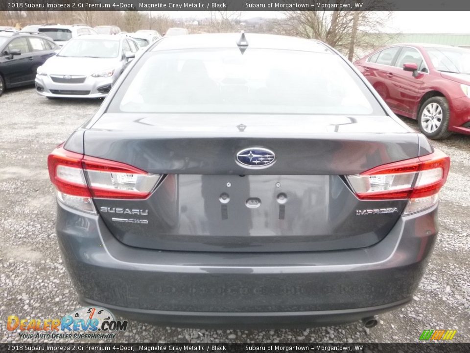 2018 Subaru Impreza 2.0i Premium 4-Door Magnetite Gray Metallic / Black Photo #5