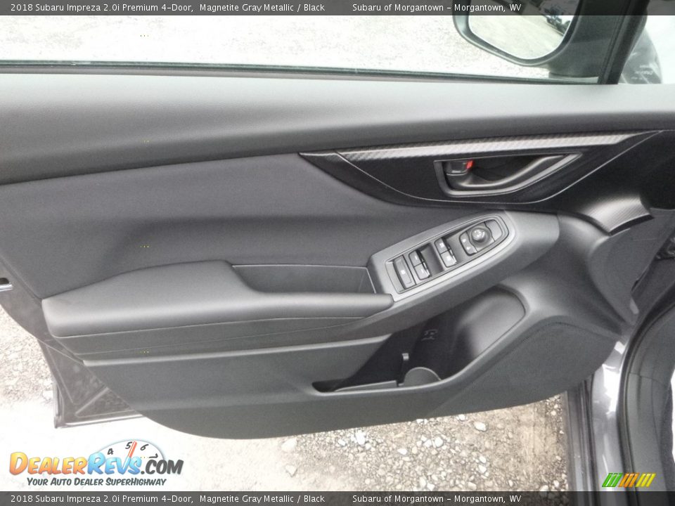 2018 Subaru Impreza 2.0i Premium 4-Door Magnetite Gray Metallic / Black Photo #12