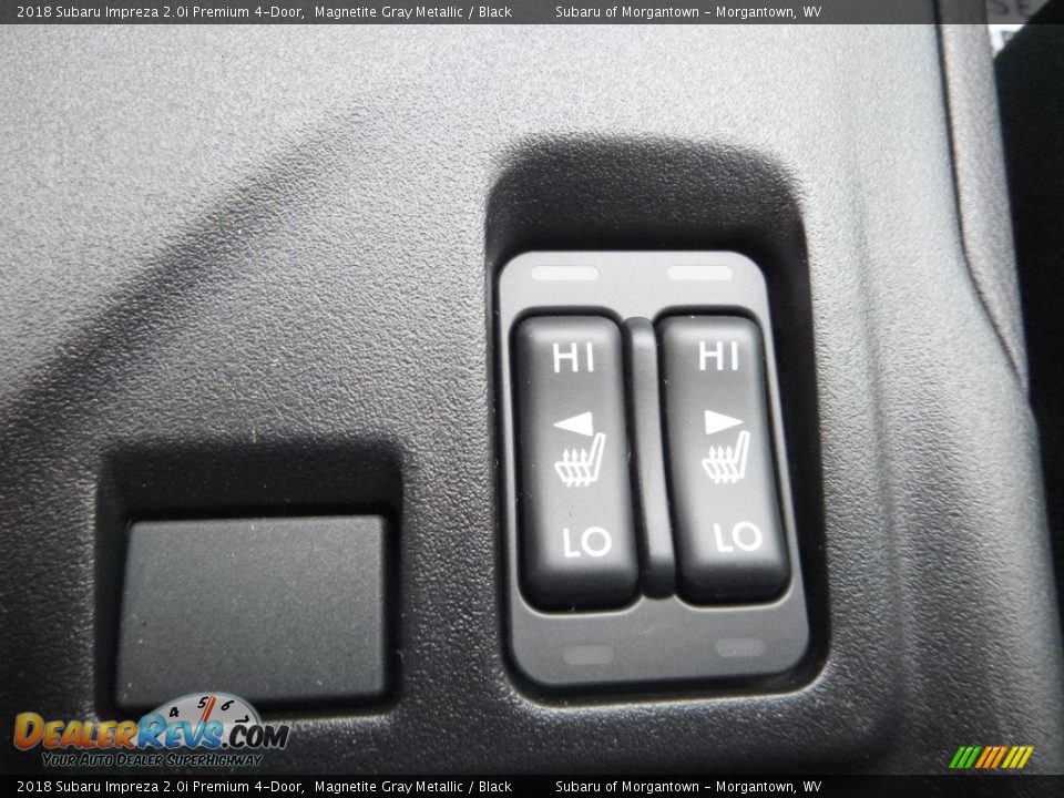 2018 Subaru Impreza 2.0i Premium 4-Door Magnetite Gray Metallic / Black Photo #16