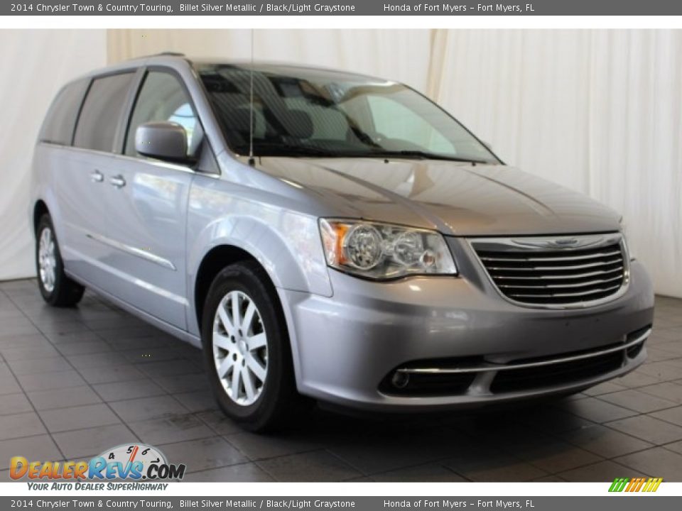 2014 Chrysler Town & Country Touring Billet Silver Metallic / Black/Light Graystone Photo #2