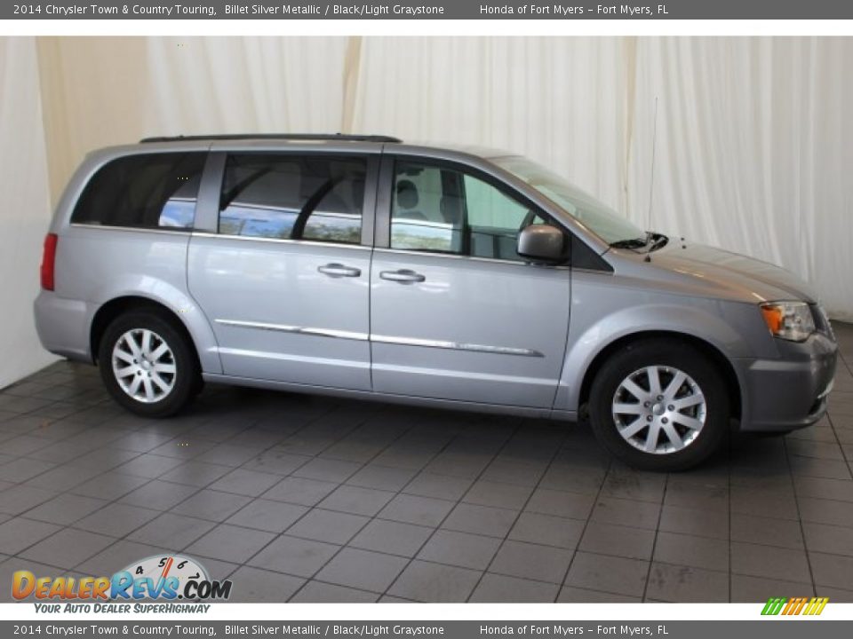 2014 Chrysler Town & Country Touring Billet Silver Metallic / Black/Light Graystone Photo #3