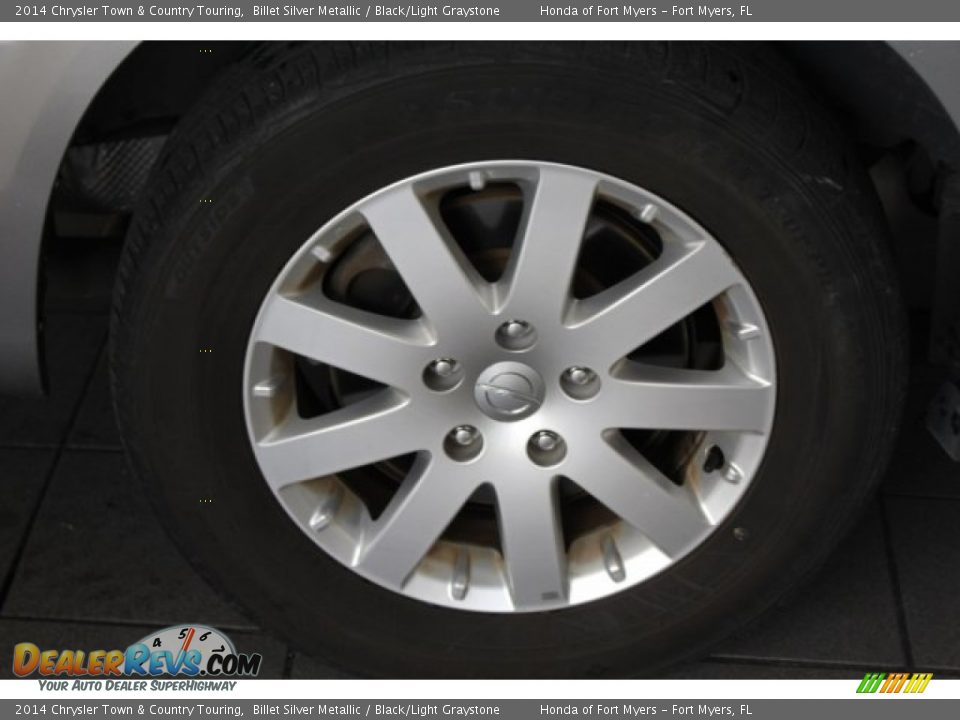 2014 Chrysler Town & Country Touring Billet Silver Metallic / Black/Light Graystone Photo #11