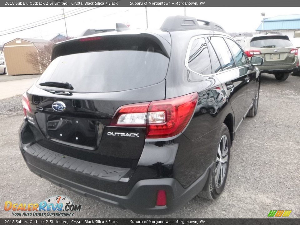 2018 Subaru Outback 2.5i Limited Crystal Black Silica / Black Photo #4