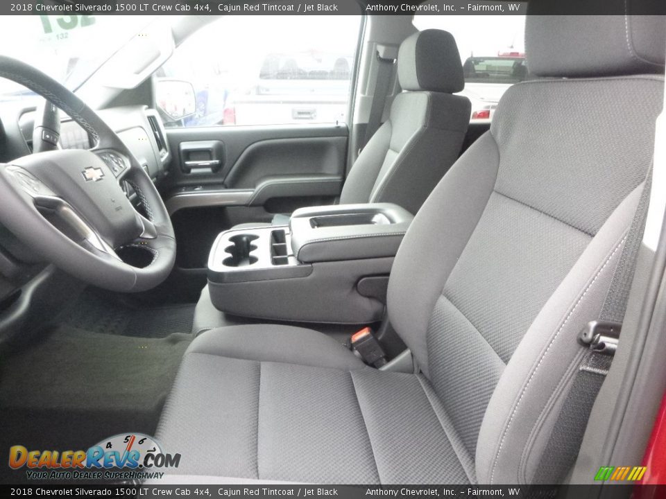 2018 Chevrolet Silverado 1500 LT Crew Cab 4x4 Cajun Red Tintcoat / Jet Black Photo #11