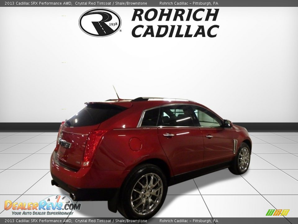 2013 Cadillac SRX Performance AWD Crystal Red Tintcoat / Shale/Brownstone Photo #5