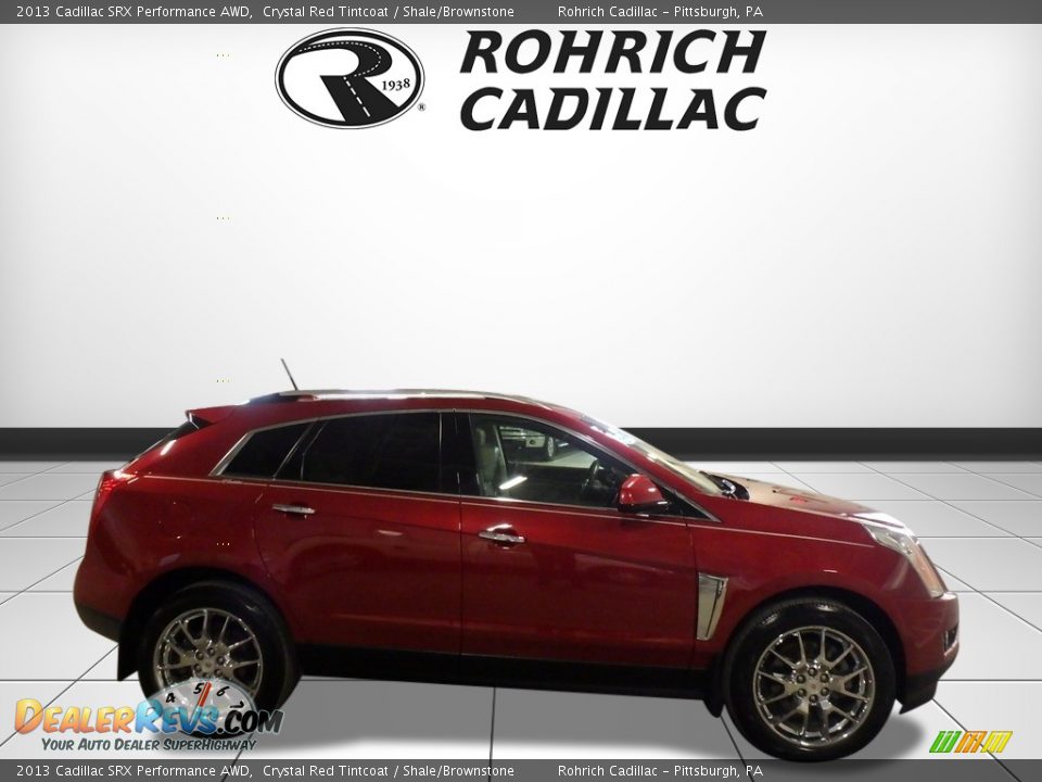 2013 Cadillac SRX Performance AWD Crystal Red Tintcoat / Shale/Brownstone Photo #6