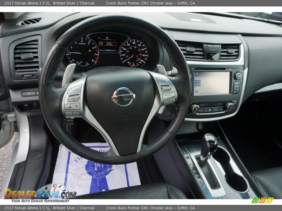 Dashboard of 2017 Nissan Altima 3.5 SL Photo #6