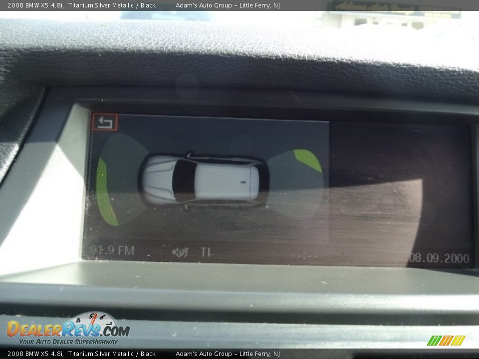 2008 BMW X5 4.8i Titanium Silver Metallic / Black Photo #30