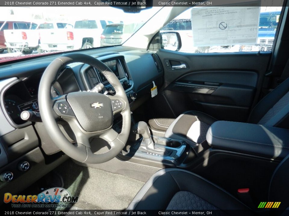 2018 Chevrolet Colorado Z71 Extended Cab 4x4 Cajun Red Tintcoat / Jet Black Photo #6