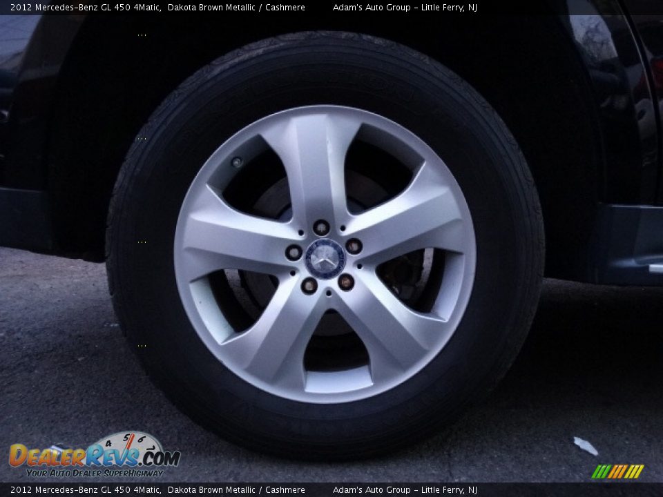 2012 Mercedes-Benz GL 450 4Matic Dakota Brown Metallic / Cashmere Photo #23