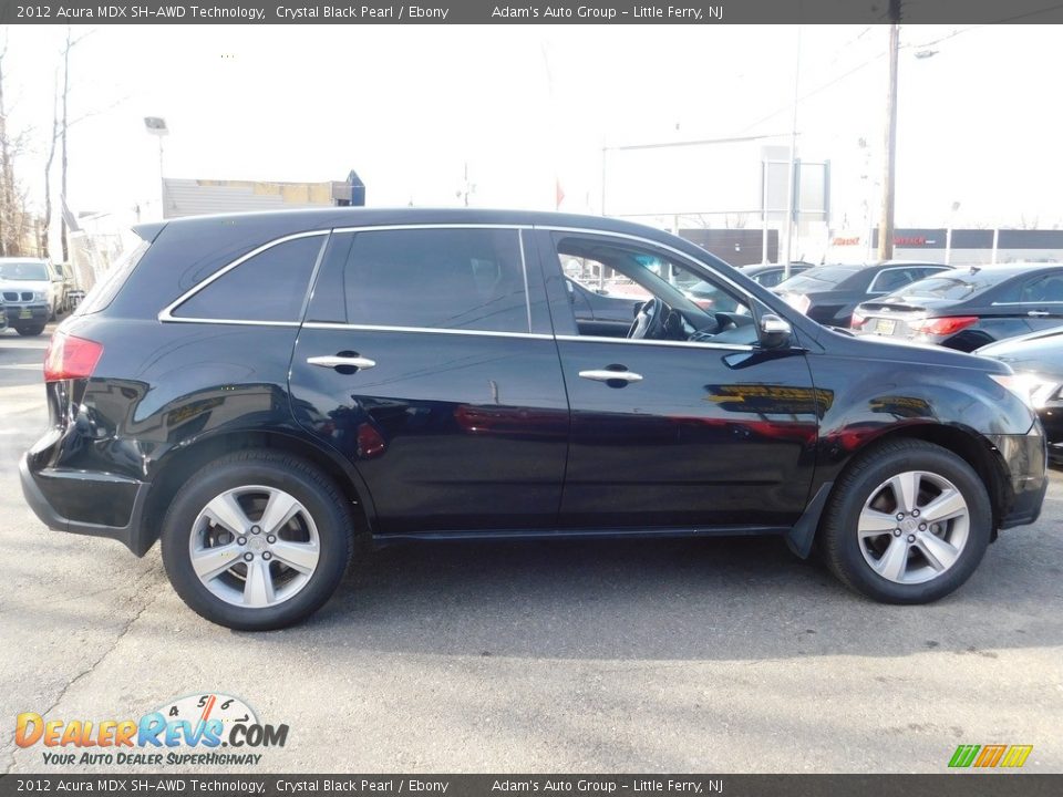 2012 Acura MDX SH-AWD Technology Crystal Black Pearl / Ebony Photo #6