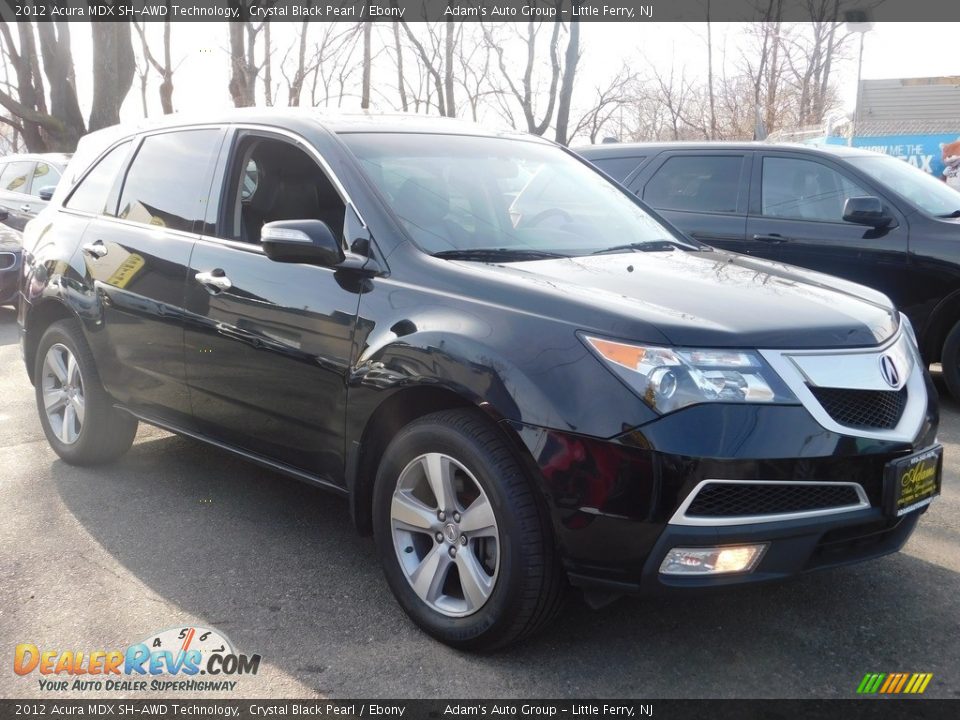 2012 Acura MDX SH-AWD Technology Crystal Black Pearl / Ebony Photo #7