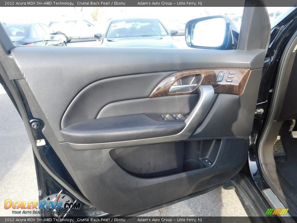 2012 Acura MDX SH-AWD Technology Crystal Black Pearl / Ebony Photo #11