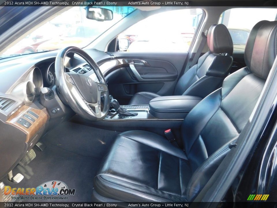 2012 Acura MDX SH-AWD Technology Crystal Black Pearl / Ebony Photo #14
