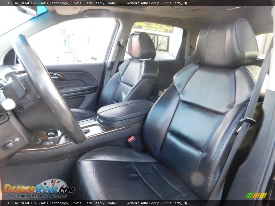 2012 Acura MDX SH-AWD Technology Crystal Black Pearl / Ebony Photo #15