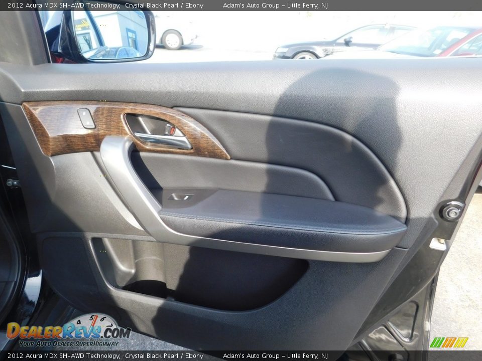 2012 Acura MDX SH-AWD Technology Crystal Black Pearl / Ebony Photo #16